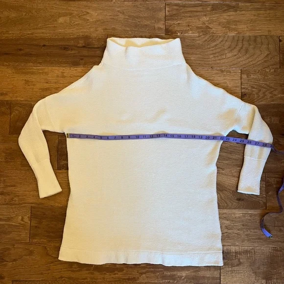 Free People Ottoman Tunic Sweater in Ecru (White), Size XS - Picture 9 of 16